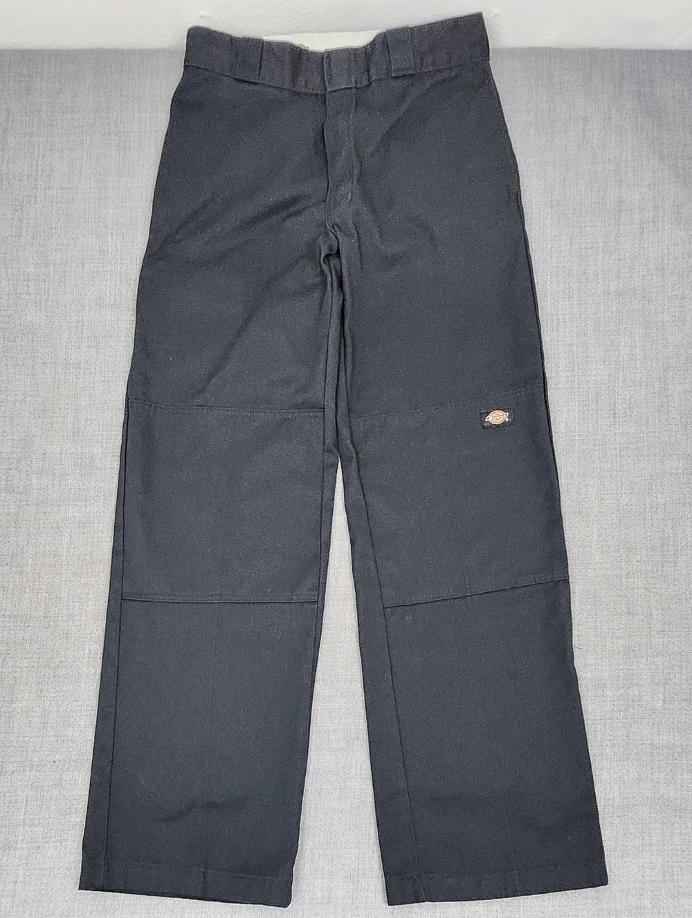 Dickies Loose Fit Black Utility Reinforced Knee Pants. 30 × 32